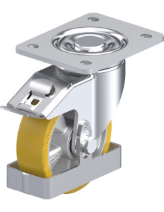 LH-ALTH 125K-3-FI-FS poliuretano pasukamas ratukas su