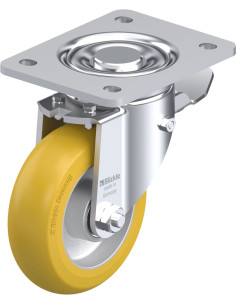 LH-ALTH 125K-3-ST-CO poliuretano ratukas su stabdžiais