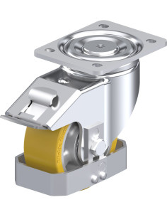 LH-ALTH 127K-FI-FS poliuretano pasukamas ratukas su