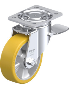 LH-ALTH 150K-ST poliuretano ratukas su stabdžiais