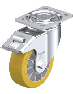 LH-ALTH 152K-FI poliuretano ratukas su stabdžiais