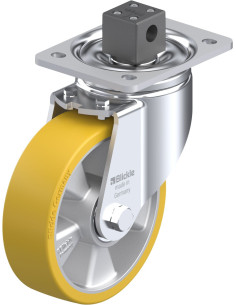 LH-ALTH 160K-CS13 poliuretano ratukas su stabdžiais