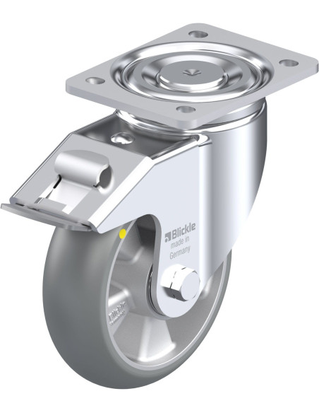 LH-ALTH 160K-FI-AS-CO antistatinis ratukas su stabdžiais