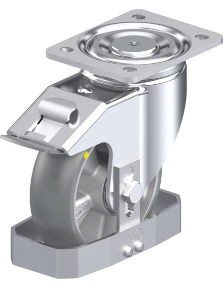 LH-ALTH 160K-FI-AS-CO-FS antistatinis ratukas su stabdžiais