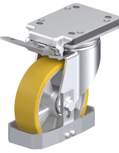 LH-ALTH 160K-IS-FS poliuretano pasukamas ratukas su