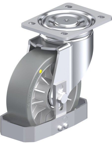 LH-ALTH 162K-AS-FS antistatinis poliuretaninis ratukas 160