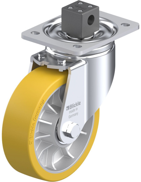 LH-ALTH 162K-CS13 poliuretano ratukas su stabdžiais