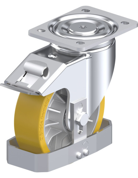 LH-ALTH 162K-FI-FS poliuretano pasukamas ratukas su