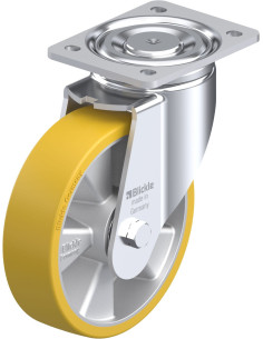 LH-ALTH 180K poliuretano pasukamas ratukas, 180 mm