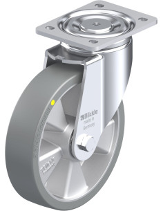 LH-ALTH 200K-AS antistatinis poliuretaninis ratukas 200 mm