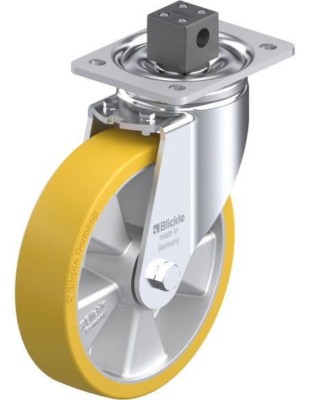 LH-ALTH 200K-CS13 poliuretano ratukas su stabdžiais