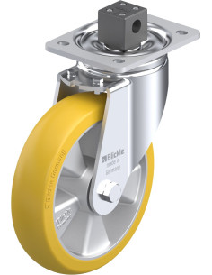 LH-ALTH 200K-CS13-CO poliuretano ratukas su stabdžiais