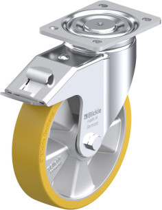 LH-ALTH 200K-FI poliuretano ratukas su stabdžiais