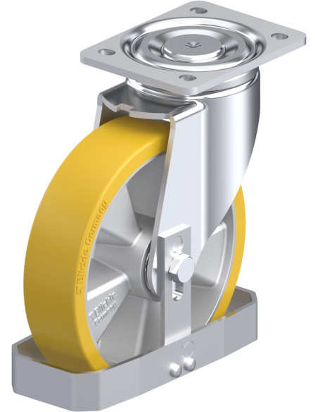 LH-ALTH 200K-FS poliuretano pasukamas ratukas 200 mm