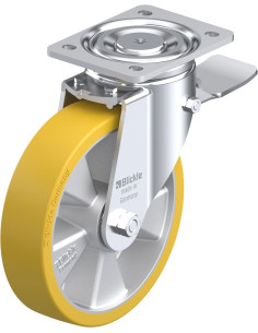 LH-ALTH 200K-ST poliuretano ratukas su stabdžiais