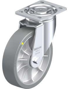 LH-ALTH 202K-AS antistatinis poliuretaninis ratukas 200 mm