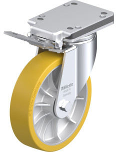 LH-ALTH 202K-IS poliuretano ratukas su stabdžiais