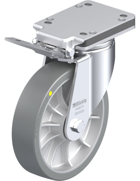 LH-ALTH 202K-IS-AS antistatinis ratukas su stabdžiais