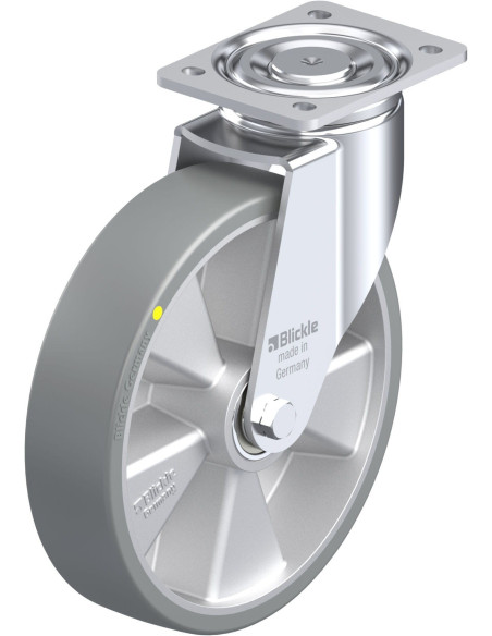 LH-ALTH 250K-AS antistatinis poliuretaninis ratukas 250 mm