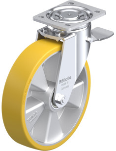 LH-ALTH 250K-ST poliuretano ratukas su stabdžiais