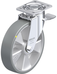 LH-ALTH 250K-ST-AS antistatinis ratukas su stabdžiais