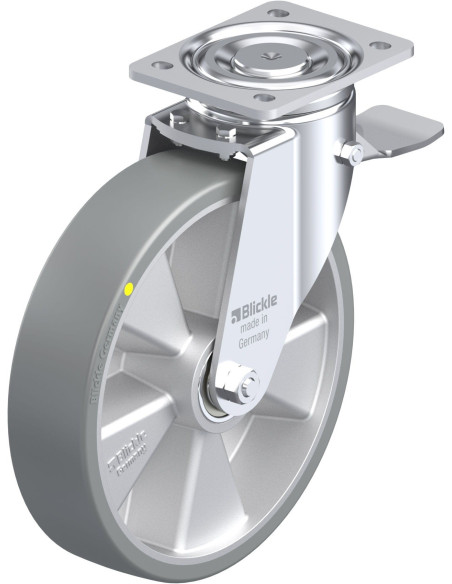 LH-ALTH 250K-ST-AS antistatinis ratukas su stabdžiais