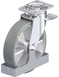 LH-ALTH 250K-ST-AS-FS antistatinis poliuretaninis ratukas