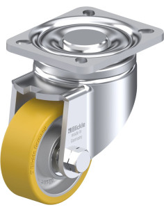 LH-ALTH 80K poliuretano pasukamas ratukas 80 mm