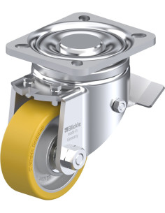 LH-ALTH 80K-ST poliuretano ratukas su stabdžiais