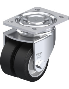 LHD-ALEV 100K dvigubas pasukamas ratukas su guma