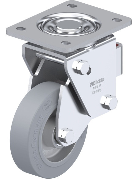 LHF-ALEV 125K-3-SG - Spyruoklinis pasukamas ratukas su