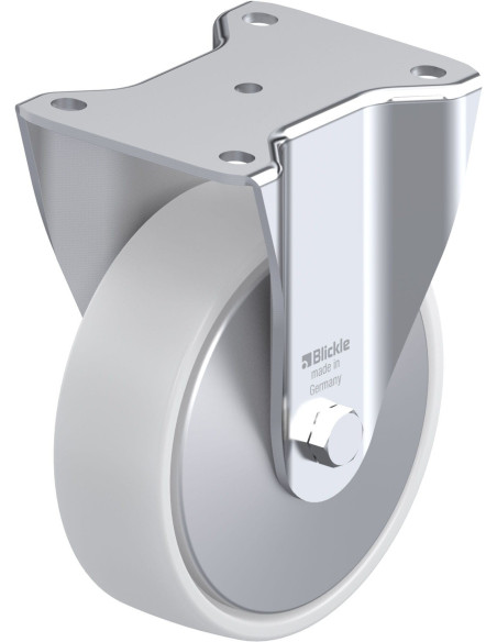 BH-PO 160K-FA sintetinis fiksuotas ratukas 160 mm