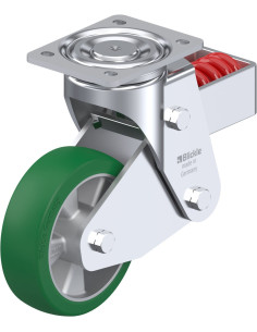 LHF-ALST 160K - Amortizuotas spyruoklinis pasukamas ratukas