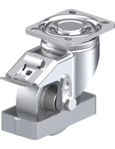 LH-G 100G-1-FI-FS pasukamas ratukas su stabdžiais