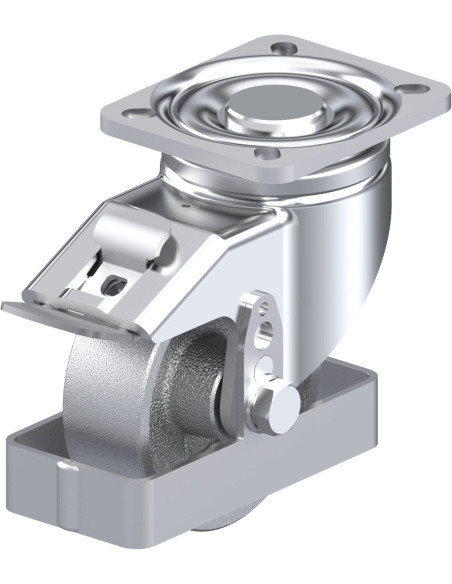LH-G 100G-1-FI-FS pasukamas ratukas su stabdžiais