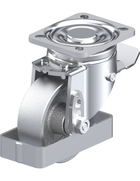 LH-G 100G-1-ST-FS pasukamas ratukas su stabdžiais