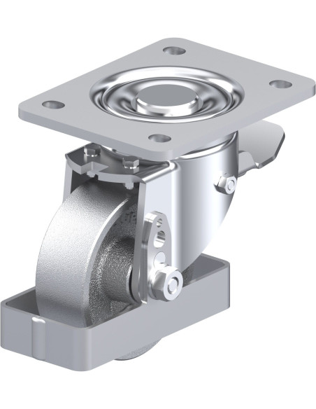 LH-G 100G-3-ST-FS pasukamas ratukas su stabdžiais