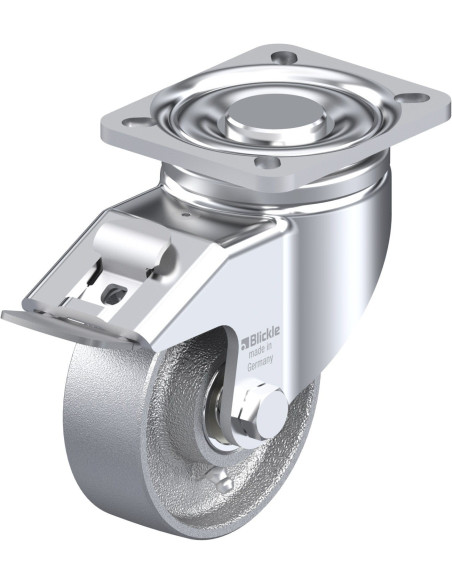 LH-G 100K-1-FI pasukamas ratukas su stabdžiais