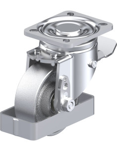 LH-G 100K-1-ST-FS pasukamas ratukas su stabdžiais