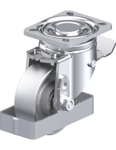 LH-G 100K-1-ST-FS pasukamas ratukas su stabdžiais