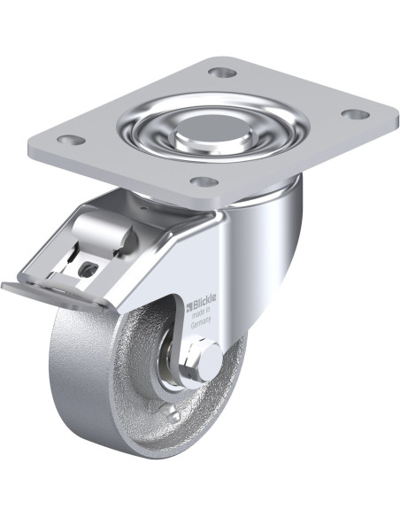 LH-G 100K-3-FI pasukamas ratukas su stabdžiais