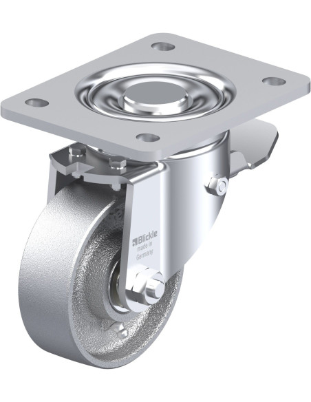 LH-G 100K-3-ST pasukamas ratukas su stabdžiais