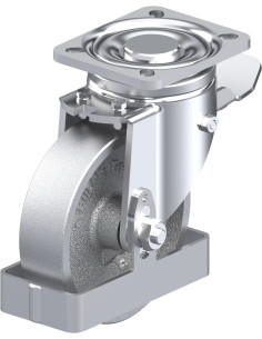 LH-G 125G-1-ST-FS pasukamas ratukas su stabdžiais
