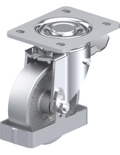 LH-G 125G-3-ST-FS pasukamas ratukas su stabdžiais