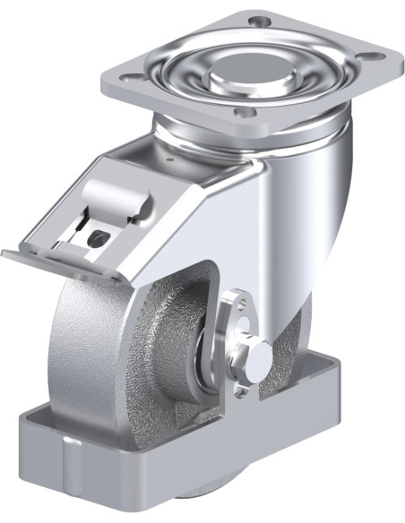 LH-G 125K-1-FI-FS pasukamas ratukas su stabdžiais