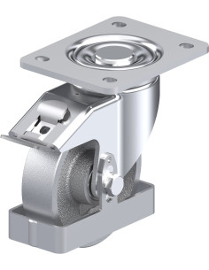 LH-G 125K-3-FI-FS pasukamas ratukas su stabdžiais