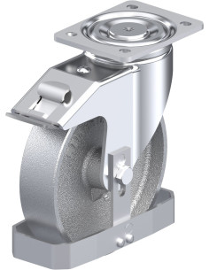 LH-G 200G-FI-FS pasukamas ratukas su stabdžiais