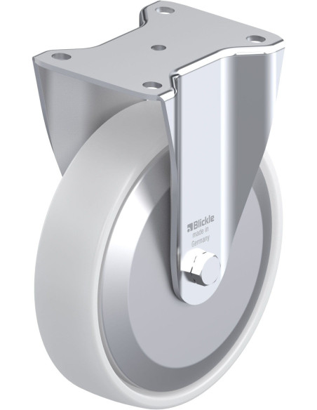 BH-PO 200G-FA sintetinis fiksuotas ratukas 200 mm