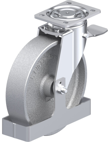 LH-G 250G-ST-FS pasukamas ratukas su stabdžiais