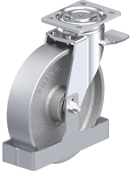 LH-G 250K-ST-FS pasukamas ratukas su stabdžiais